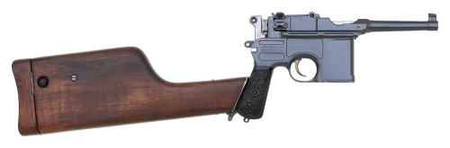 Fine Mauser C96 Bolo Semi-Auto Pistol with Stock & VL&D Retailer Markings