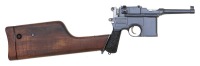 Fine Mauser C96 Bolo Semi-Auto Pistol with Stock & VL&D Retailer Markings