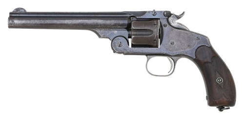 Scarce Turkish Contract Smith & Wesson New Model No. 3 Rimfire Revolver