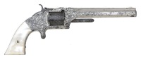 Engraved Smith & Wesson No. 2 Army Revolver - 2