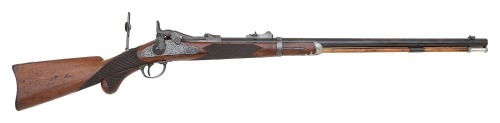Rare Springfield Armory Model 1875 Officers Model 1881-Inspected Trapdoor Rifle