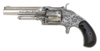 Gustave Young Engraved Smith & Wesson No. 1 1/2 Second Issue Revolver