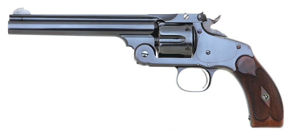 Smith & Wesson New Model No. 3 Revolver with Gastinne Renette Retailer ...