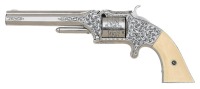 Fine Gustave Young Engraved Smith & Wesson No. 2 Army Revolver