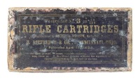 Rare Smith & Wesson No. 3 Cartridge Box with Kittredge Retailer Callout