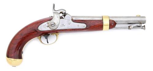 Lovely U.S. Model 1842 Percussion Pistol by Aston