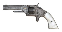 D.B. Wesson&rsquo;s Personal Gustave Young Engraved Smith & Wesson No. 1 Second Issue Revolver