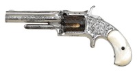 Attractive Engraved Smith & Wesson No. 1 1/2 Second Issue Revolver