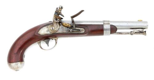 Fine U.S. Model 1836 Flintlock Pistol by Johnson