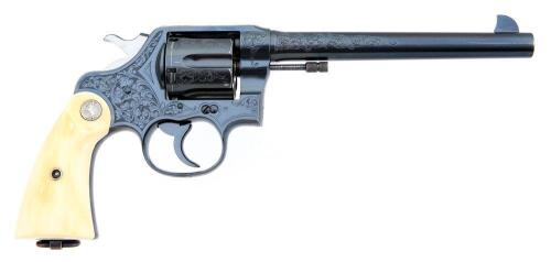 Stunning Factory Engraved Colt New Service Revolver