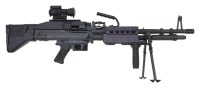 Desirable U.S. Ordnance Co. M60E4 Belt-Fed Semi-Auto Rifle