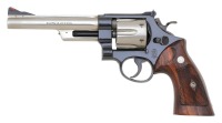 Scarce Smith & Wesson Dual Tone &ldquo;Pinto&rdquo; Finish Pre-Model 27 Double Action Revolver