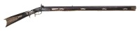 Pennsylvania Fullstock Percussion Sporting Rifle with Attractive German Silver Inlays