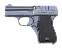 Schwarzlose Model 1908 Blow-Forward Semi-Auto Pistol