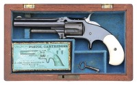 Cased Smith & Wesson No. 1 1/2 Second Issue Revolver