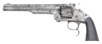 Belgian Copy of a Smith & Wesson No. 3 American Revolver by J. Gheury