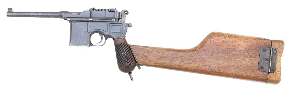 German Army C96 Red Nine Semi-Auto Pistol by Mauser Oberndorf