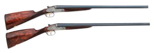 Exceptional Pair of Pre-war Merkel 127E Sidelock Double Ejectorguns Belonging to W Alton Jones