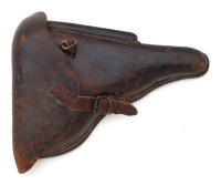 German P.08 Luger 42-Coded Pistol by Mauser with Rare Hk Grips - 3