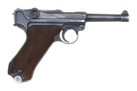 German P.08 Luger S/42 Coded Pistol by Mauser - 2