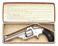 Early Smith & Wesson No. 1 1/2 Single Action Revolver with Box