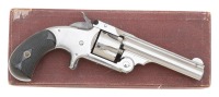 Early Smith & Wesson No. 1 1/2 Single Action Revolver with Box - 2
