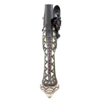 Attractive Inlaid Mediterranean Flintlock Pistol - 2