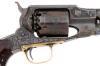 Superb NRA Silver Medallion Winner Engraved Remington Model 1861 Army Revolver - 3