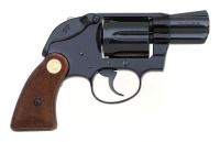 Excellent Colt Agent Double Action Revolver with Factory Hammer Shroud - 2