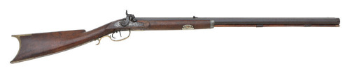 Halfstock Percussion Sporting Rifle by W.H. Moore