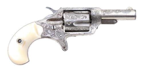 Attractive Engraved Colt New Line 32 Pocket Revolver