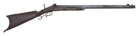 Unmarked Percussion Halfstock Schuetzen Rifle