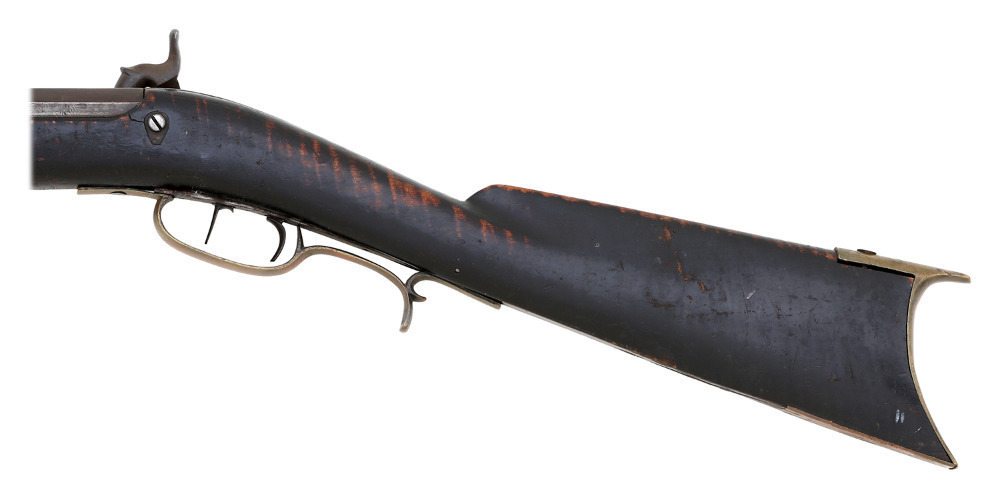 American Fullstock Percussion Long Fowler with Golcher Lock