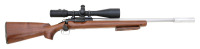 Custom Remington Model 40-X Single Shot Bolt Action Rifle