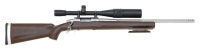 Custom Remington Model 700 VTRSS Single Shot Bolt Action Rifle
