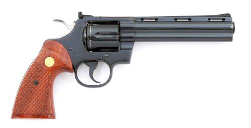 Unique Colt Python Prototype 22 Magnum Revolver From Colt Archive Collection