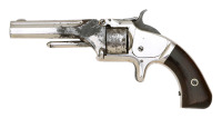 Smith & Wesson No. 1 Second Issue Revolver with Rounded Grip