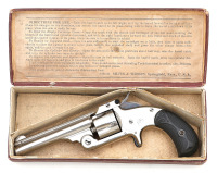 Smith & Wesson No. 1 1/2 Single Action Revolver with Box