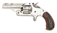 Smith & Wesson No. 1 1/2 Single Action Revolver with Rare Short Barrel