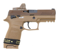 Sig Sauer P320 M18 Semi-Auto Pistol with Sig Romeo1 Pro
