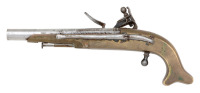 Italian Reproduction Scottish All-Metal Flintlock Pistol