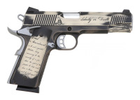 Custom Tisas &ldquo;Liberty or Death 2nd Amendment&rdquo; Zig M1911 Semi-Auto Pistol by Dakota Bandit Designs