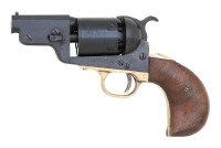 Unmarked Custom Italian 1851 Navy Snubnose Percussion Revolver