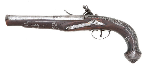 Unmarked Mediterranean Flintlock Pistol