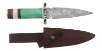 Double Edged Damascus Dagger
