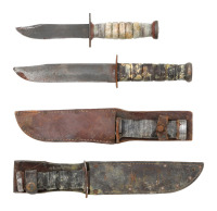 Lot of Four U.S. Fighting Knives