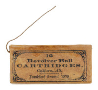 Collectible Frankford Arsenal 1878 45 Cal. Cartridges