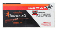 Winchester Commemorative Browning Model 71 348 Winchester Ammunition
