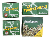 Assorted Remington 22 Long Rifle Ammunition
