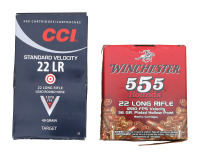 CCI and Winchester 22 Long Rifle Ammunition